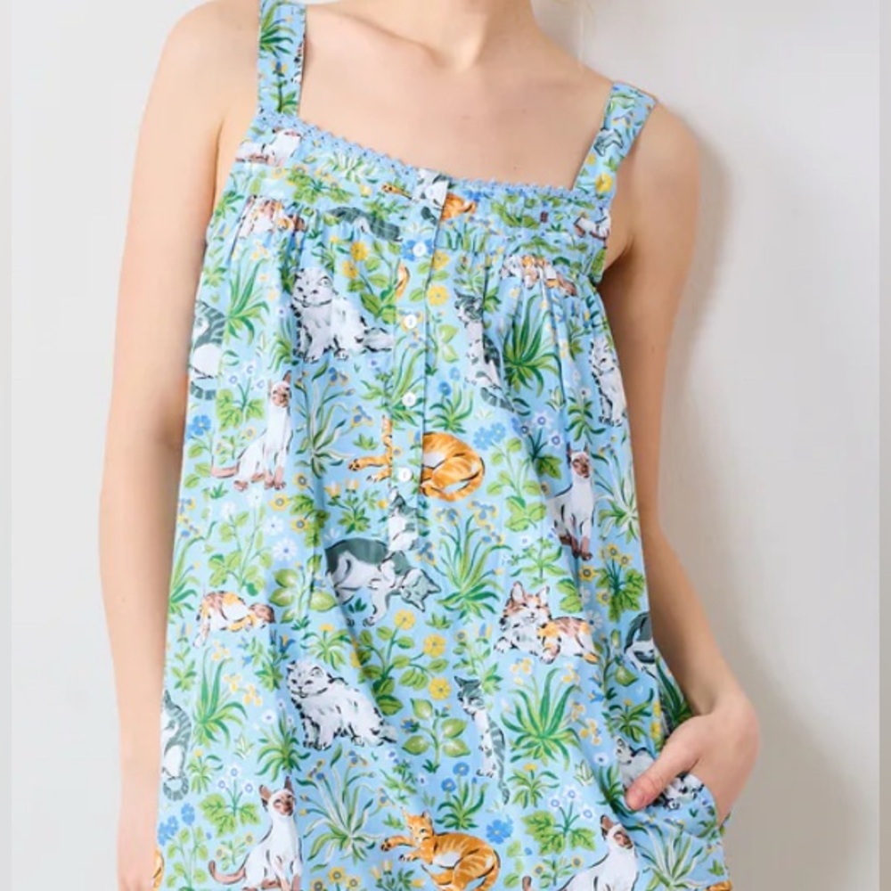 Printfresh Must Love Cats, Back to Bed Nightgown